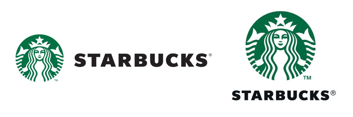 Logotipo que se adapta a posición horizontal y vertical.