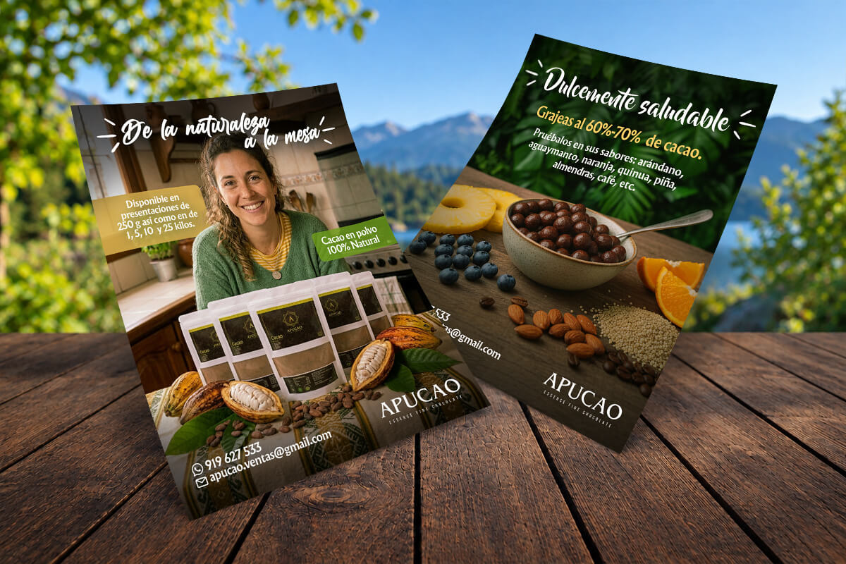 Diseño de flyers publicitarios para redes sociales