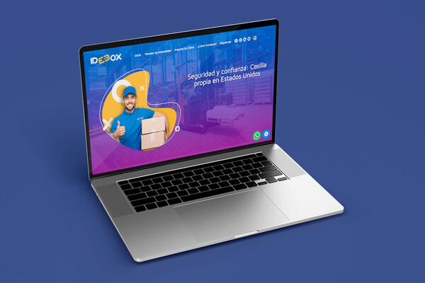 Diseño de logotipo, redes sociales, video 2D y diseño web para Idebox
