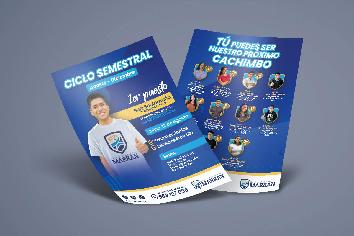Flyer para redes sociales