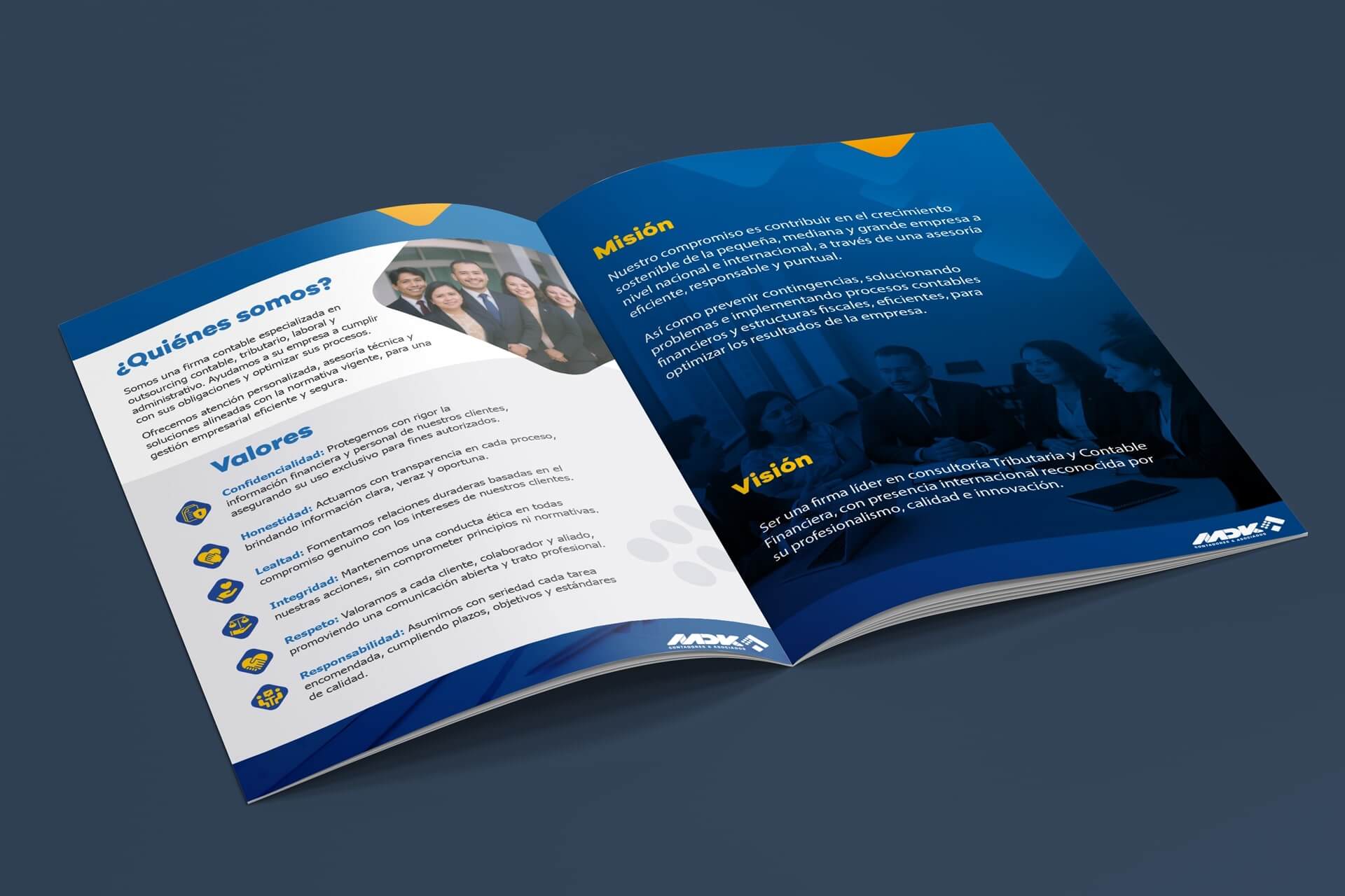 Diseño de brochure