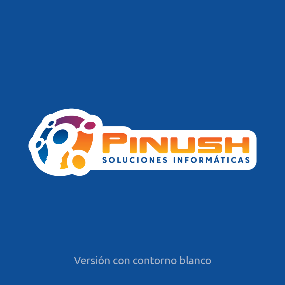 Versión con contorno blanco