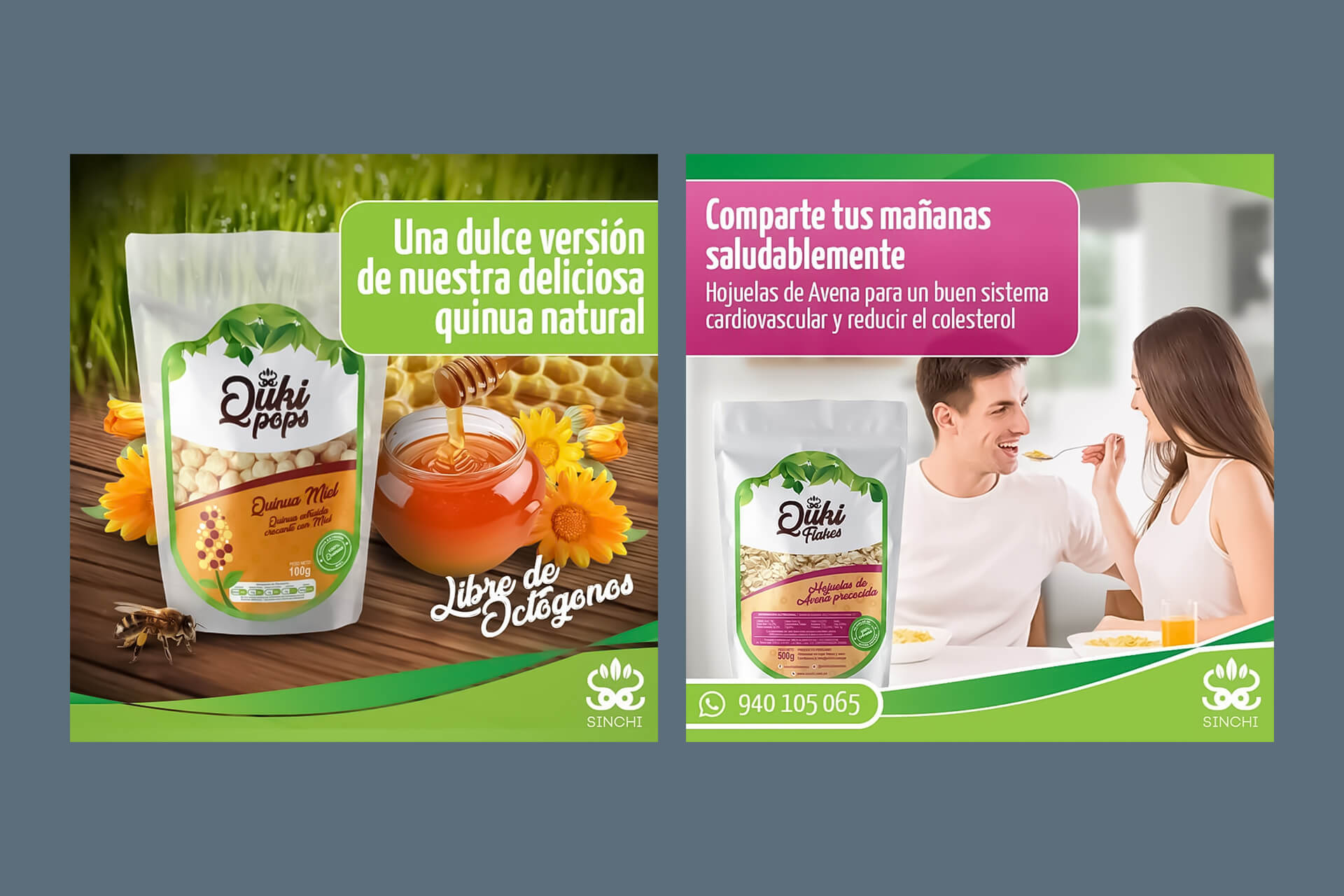 Diseño de flyer para redes sociales de Sinchi