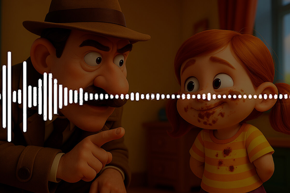 Voz de Investigador / Sutilmente Acusador y Humorístico